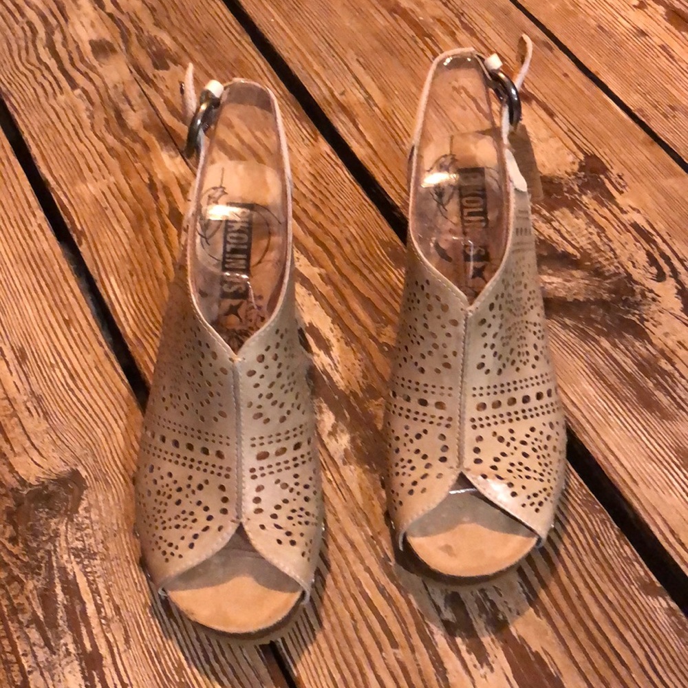 Pikolinos sandals Nata/Smoke 38/8.5-9